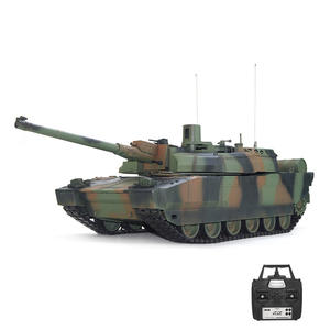 Français <span class=keywords><strong>Leclerc</strong></span> 1/16 Échelle RC Réservoir En Métal Réservoir Fumée Son Tir Caractéristique Mise À Niveau Camo Version 2.4g Fréquence Comprend Batteries - Product Image 1