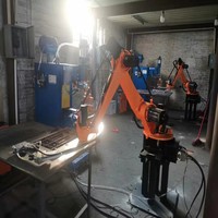Lengan Robot Industri 6 Sumbu/6 Poros Lengan Robot 10Kg/Lengan Robot Kecepatan Tinggi untuk Beton 6 Sumbu