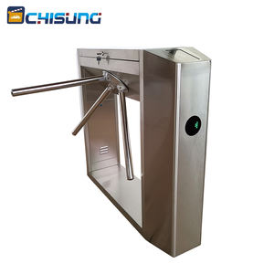 Tornello di Controllo Accessi Automatico con Impronta Digitale, Cancello a Tripode di Sicurezza - Product Image 1