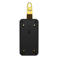 Serrure à empreintes digitales intelligente et rechargeable pour sacs à main et sacs à dos, pièces et accessoires intégrés pour sacs FIPILOCK FL-B6S en métal