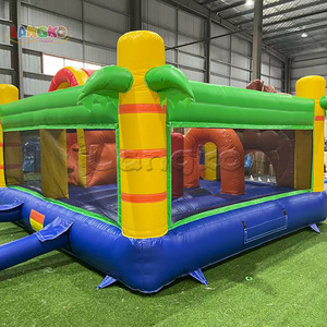 <span class=keywords><strong>Castillo</strong></span> Inflable Combo Comercial Hupfburg con Soplador, Diseño <span class=keywords><strong>Rey</strong></span> León, Precio Bajo - Product Image 4