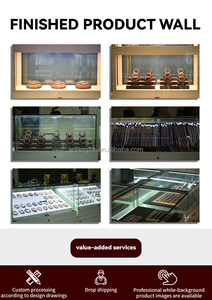 Collar con Colgante de Oro Sudafricano de Lujo - Boda y Fiesta Sin Incrustaciones/Relleno 100% Piedra Natural Disponible al por Mayor - Product Image 6