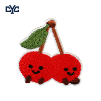 Parches de Ropa Bordados Personalizados OEM con Diseños de Frutas y Dibujos Animados, Parches Termoadhesivos para Ropa, Gorras y Bolsos