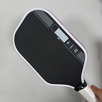 Raquette de pickleball professionnelle 14 mm/16 mm en fibre de carbone brute, livraison rapide pour les acheteurs professionnels en gros