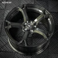 Rines de Aleación Forjados para Automóviles de Pasajeros, Modelo VLC 5x120, Cóncavos Profundos, Cromados, de 5 Radios, de 17-24 Pulgadas, para Nissan Infiniti Serie Q G35