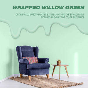 Pintura de Látex para Interiores OEM Personalizada, Bajo VOC, Lavable, para Hogar, Hotel, Oficina, Muestra Gratis, MOQ Bajo, Pintura de Emulsión - Product Image 1