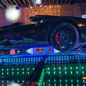 Mirror Sparkle Infinity 3D Led Sàn Nhảy Ánh Sáng Lên Nguồn Ánh Sáng Điều Khiển <span class=keywords><strong>T</strong></span>ừ Xa - Product Image 2