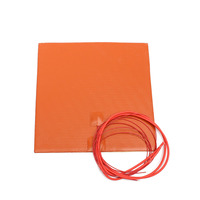 400*300 MILLIMETRI Tappetino di Riscaldamento per 3D Stampante Flessibile Della Gomma di Silicone Riscaldatore 220v 800W adesivo NTC 100k termistore 2000 millimetri di piombo