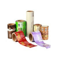 Rollo de Embalaje Flexible con Logotipo Personalizado, Película de Aluminio, PVC, OPP, PET, PE, Plástico Laminado para Alimentos, Chocolate, Bocadillos, Galletas, Gelatina