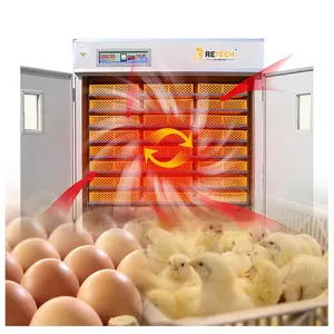 RETECH-incubadora de huevos automática, máquina Industrial para incubar huevos, granja de pollos