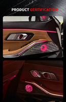 Kit d'éclairage ambiant LED pour BMW Série 3 G20 2019, lumière d'ambiance dynamique RGB, pièces modifiées pour l'intérieur