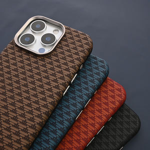 Custom fai da te corona grano Texture di alta qualità in pelle PU <span class=keywords><strong>Cover</strong></span> protettiva per telefono a sublimazione borsa per telefono <span class=keywords><strong>iPhone</strong></span> 16 17 <span class=keywords><strong>Pro</strong></span> Max - Product Image 3