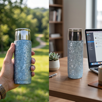 Bouteille d'eau isotherme en titane pur, 12h chaud, 24h froid, anti-fuite, pour voyage, cadeau d'affaires, tasse thermos