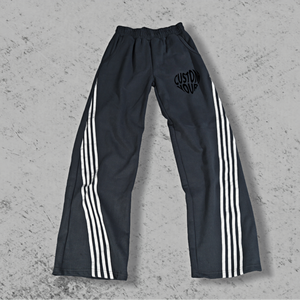 Pantalones Deportivos de Pierna Ancha con Diseño de Tiras Personalizadas, Bordados, Estilo Urbano, Pantalones Cortos para Hombre - Product Image 2