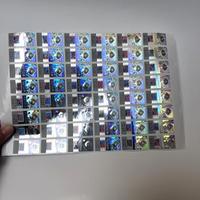 Etiquetas de Seguridad con Sello a Prueba de Manipulación, Holograma de Seguridad, Película Dinámica, Rejilla Estéreo, Lámina Lenticular 3D