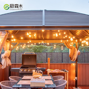 Nuevo diseño de <span class=keywords><strong>valla</strong></span> de <span class=keywords><strong>madera</strong></span> semi WPC <span class=keywords><strong>comprar</strong></span> con gran precio - Product Image 3