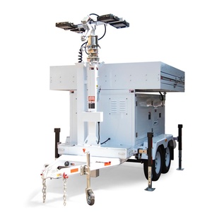 TPE-2400LH TPE Prix usine Tour d'éclairage solaire mobile avec projecteurs LED intégrés pour la construction TPE-2400LH TPE-240 - Product Image 1