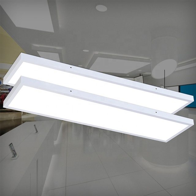 High Quality Aluminum Led Backlit Panel 30x120cm 48W-100W Surface Mounted 2-Year Warranty Led Panel Light Home Office Modern