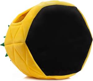 Nueva cama para mascotas autocalentable en forma de piña de felpa con cojín lavable extraíble y fondo antideslizante para gatos de interior y perros pequeños - Product Image 6