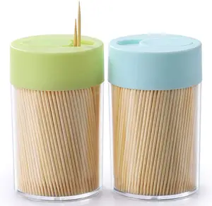 High Quality popular best price bamboo wooden toothpicks with bottle for sale