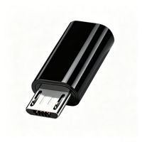 Adaptateur Micro Usb vers Type C Otg, convertisseur de transfert de données à charge rapide, pour téléphone, tablette, ordinateur portable, coque en aluminium, Portable