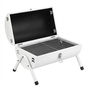 Réchaud de camping portable anti-rouille à <span class=keywords><strong>bois</strong></span> avec cheminée - Réchaud fusée pliable pour la cuisine en extérieur et à domicile, barbecue - Product Image 1