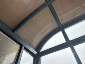 Sunroom esmaltado doble derecho libre <span class=keywords><strong>al</strong></span> aire libre de la casa de cristal de aluminio con la <span class=keywords><strong>puerta</strong></span> deslizante - Product Image 5