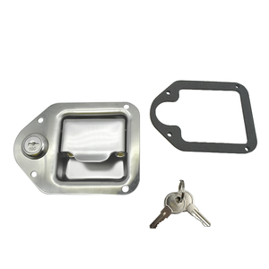 Навес из нержавеющей стали для дизельного генератора, замок для шкафа, фургона, дверного замка, прицепа, ящика для хранения, ручка для крыши, защелка, блокировка весла для uteDrawe - Product Image 4