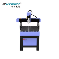 Machine de fraisage CNC 6090 à vis à billes pour petites entreprises, cadre en aluminium DIY avec broche simple