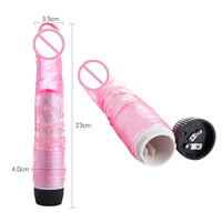 Consolador vibrador de silicona para mujer, pene grande, Juguetes sexuales
