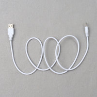 Câble d'alimentation USB vers DC 3,5x1,35 mm 5V en PVC pour ordinateur, caméra, mini-ventilateur, routeur, haut-parleur, MP3/MP4, cordon de charge universel