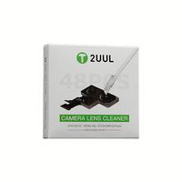 2UUL CL21 Nettoyeur d'objectif portable pour appareil photo, bâtonnet en résine synthétique pour éliminer la poussière et les traces de doigts, outil de nettoyage pour objectif d'appareil photo de téléphone et écran