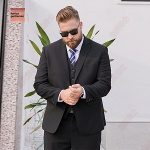 Conjunto <span class=keywords><strong>de</strong></span> traje <span class=keywords><strong>de</strong></span> chaqueta para hombre mejorado para ocasiones casuales y formales <span class=keywords><strong>de</strong></span> negocios compañero <span class=keywords><strong>de</strong></span> boda Estilo clásico-Caballero perfecto - Product Image 3