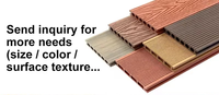 Offre Spéciale Terrasse et balcon terrasse extérieure Carrelage de sol Bois Plastique Composite Terrasse Imperméable Antidérapant Surface