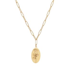 Collares con Dijes Modernos 2026, Joyería Minimalista Hipoalergénica, Acero Inoxidable 316L, Chapado en Oro Rosa de 18k, para Mujer - Product Image 6