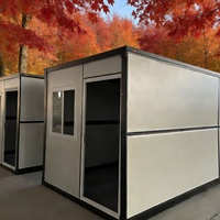 Maison conteneur extensible moderne et économique, préfabriquée en usine, idéale pour atelier, bureau ou villa - Meilleures ventes