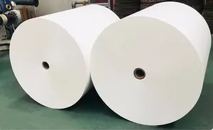 กระดาษกันไขมัน28-50gsm ขนาดที่กำหนดเองกระดาษคราฟท์สีขาวกระดาษบรรจุ
