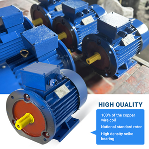 มอเตอร์เหนี่ยวนำแบบอะซิงโครนัส 3 เฟส 380 โวลต์ AC 1440 รอบต่อนาที 4 กิโลวัตต์ 5.5 แรงม้า - Product Image 6