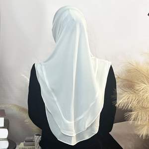 CCY 最新の高品質インスタントシフォンヒジャブジャージー高級ドレスハンガー 女性用ファッショナブルなヒジャブクロス レディース - Product Image 2