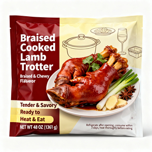 Sachet rétractable en aluminium haute barrière personnalisé, résistant aux perforations et étanche, pour l'emballage <span class=keywords><strong>de</strong></span> viande <span class=keywords><strong>de</strong></span> <span class=keywords><strong>porc</strong></span> braisée prête à consommer - Product Image 2