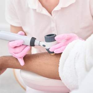 Медицинские принадлежности тонкие и Прочные эластичные нитриловые перчатки без порошка розовые нитриловые перчатки для осмотра - Product Image 5