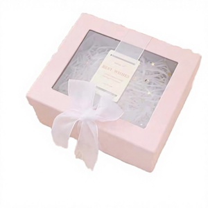 Boîte cadeau pliable de luxe personnalisée avec poignée et ruban, matériaux recyclés, réutilisable pour bougies haut de gamme et emballages de marque - Product Image 4