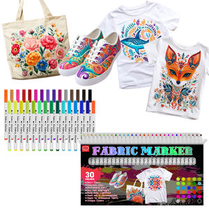 <span class=keywords><strong>Pennarello</strong></span> Tessile KHY 12/24 Colori per Pittura a Base d'Olio, Graffiti, Stampa <span class=keywords><strong>su</strong></span> Scarpe, Set per Magliette, Inchiostro Tessile Permanente - Product Image 1