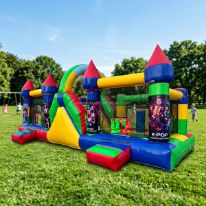 Commercial Inflatable Obstacle Course Large Outdoor K-POP <strong>Devil</strong> Hunter Inflatable Castle Suitable for Both Kids and Adults - Product Image 2