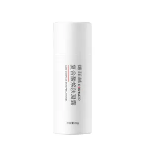 Produto químico da china juyou 20g, etiqueta privada, skincare facial, removedor de acne, gel de ácido do casca