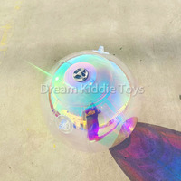 Boule miroir gonflable en PVC brillant publicitaire, boule miroir en PVC irisé, jouets ballon miroir, boules disco, décoration de bulles, grosse boule brillante