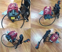GX35 Benzinmotor Rucksack Beton vibrator, für den Bau mit einer 2,5-Meter-Stange