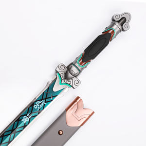 Lame de déviation Overwatch de 70cm en peau de tigre blanc Baihu <span class=keywords><strong>Genji</strong></span> avec gaine en aluminium - Product Image 3