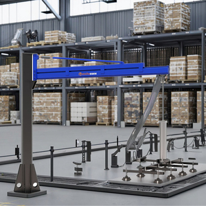 CE認証取得済みの空気圧式スイングアームマニピュレーター、OEM金属ハンドリング産業用ロボット - Product Image 2