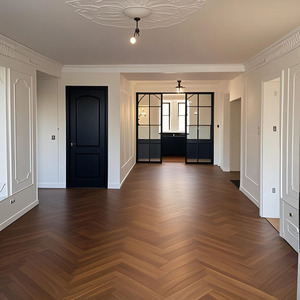 Trong nhà sang trọng độ bền gạch nhựa nổi hạt gỗ không thấm nước 7mm 8mm Vinyl không thấm nước bấm vào sàn SPC sàn - Product Image 3